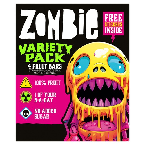 Zombie Fruit Bars Variety Multipack
