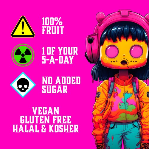 Zombie Fruit Bars Strawburied Multipack thumbnail 2