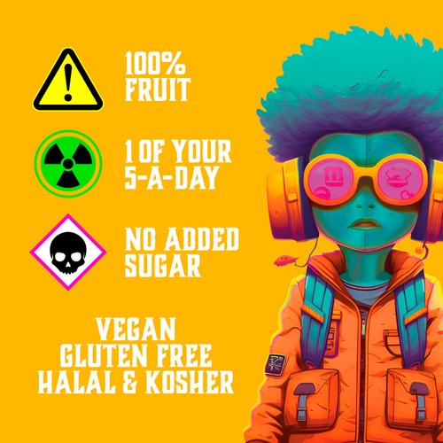 Zombie Fruit Bars Man-ghouled Mango Multipack thumbnail 2