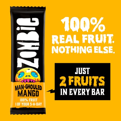 Zombie Fruit Bars Man-ghouled Mango Multipack thumbnail 3
