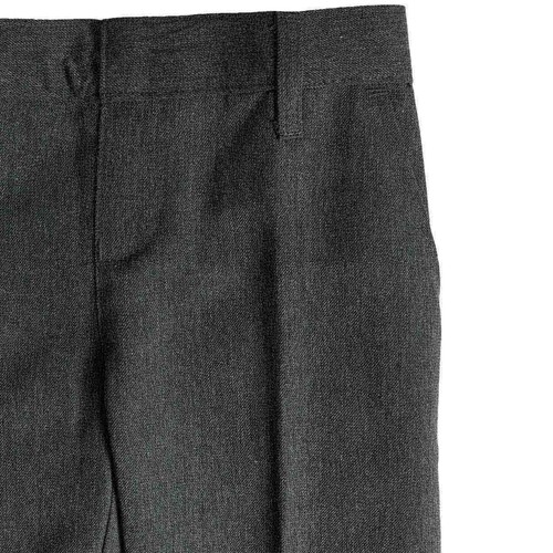 M&S Boys Regular Leg Trousers, 13-14 Years, Grey thumbnail 2