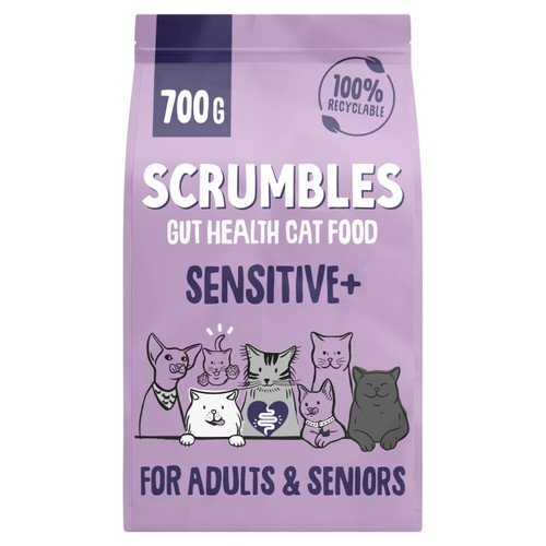 Scrumbles Dry Cat Food Grain Free Sensitive+ thumbnail 2