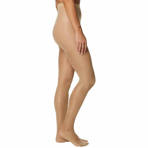 M&S Womens 15 Denier Medium Support Tights, Small, Opaline thumbnail 3