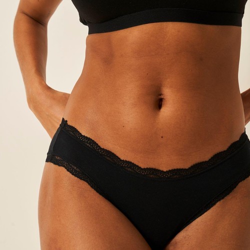 Stripe & Stare The Original Knicker Three Pack, Black, L thumbnail 2