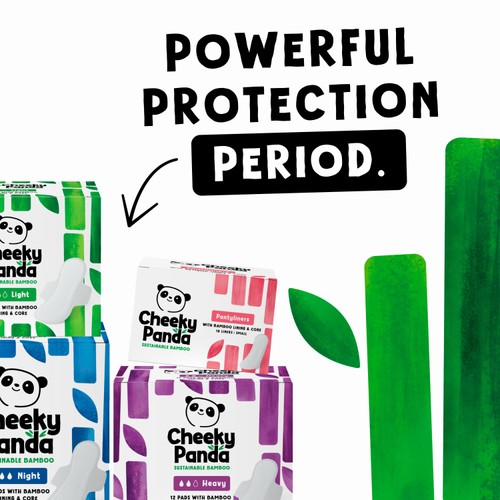 The Cheeky Panda Night Pads with Bamboo Core thumbnail 8