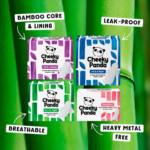 The Cheeky Panda Heavy Pads with Bamboo Core thumbnail 2