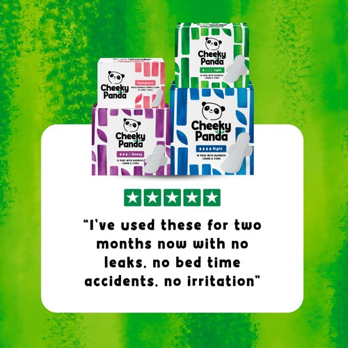 The Cheeky Panda Heavy Pads with Bamboo Core thumbnail 5