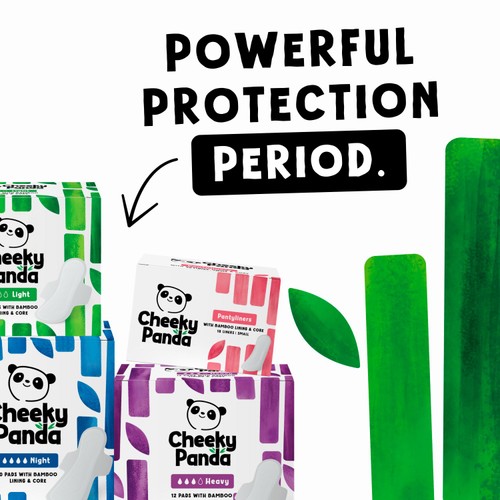 The Cheeky Panda Heavy Pads with Bamboo Core thumbnail 6