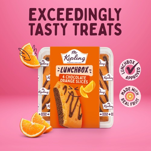 Mr Kipling Choc Orange Lunchbox Slices  thumbnail 4