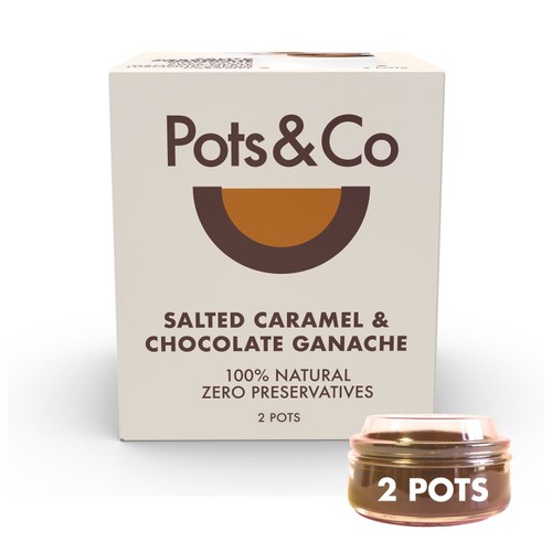 Pots & Co Salted Caramel & Chocolate Ganache Twin pack thumbnail 2