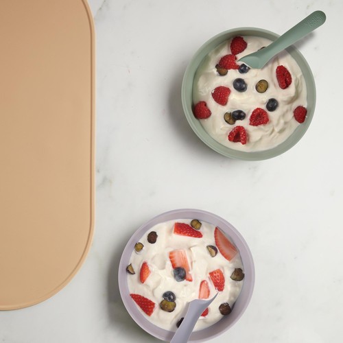 Vital Baby Silicone Suction Feeding Bowl Set - Mint thumbnail 4