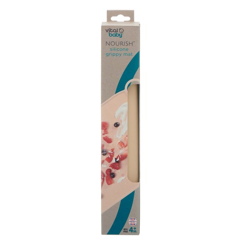 Vital Baby Silicone Feeding Grippy Mat - Sweet Butterscotch thumbnail 2