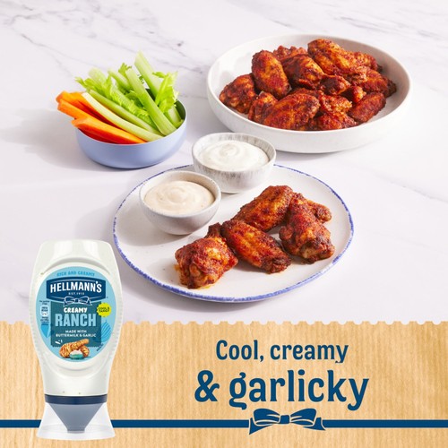Hellmann's Creamy Ranch Mayo Squeezy thumbnail 6