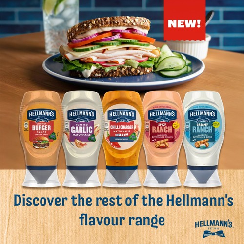 Hellmann's Creamy Ranch Mayo Squeezy thumbnail 10