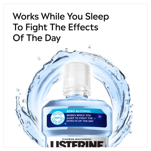 Listerine Advanced Nightly Reset Milder Taste Alcohol Free Mouthwash thumbnail 5