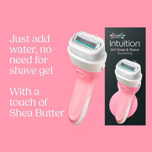 Wilkinson Sword Intuition 2in1 Women Razor Ultra Moisture XXL Pack thumbnail 2