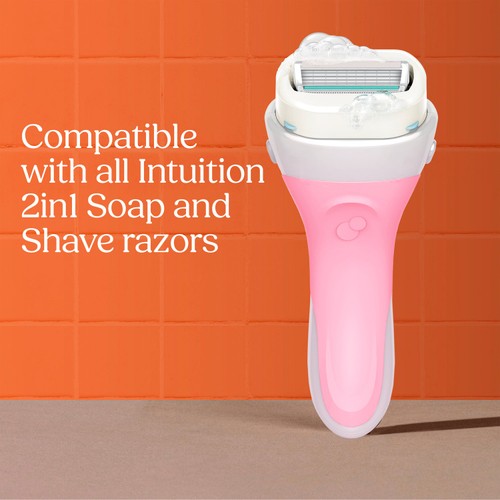 Wilkinson Sword Intuition 2in1 Women Razor Ultra Moisture XXL Pack thumbnail 6