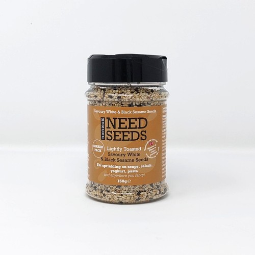 Munchy Seeds Savoury Black & White Sesame Seeds Shaker