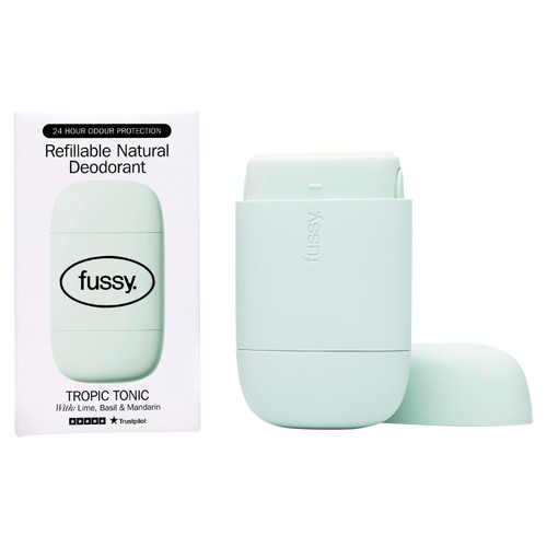Fussy Refillable Natural Deodorant Tropic Tonic