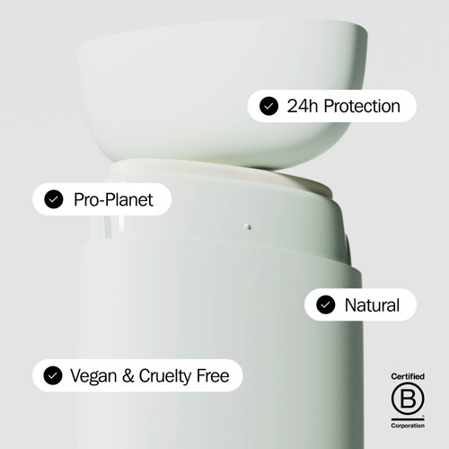 Fussy Refillable Natural Deodorant Tropic Tonic thumbnail 2