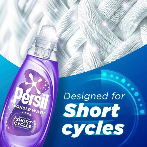 Persil Wonder Wash Liquid Detergent Dazzling White 55 Washes thumbnail 4