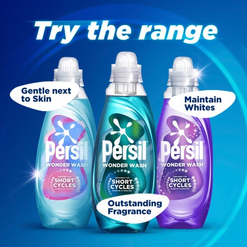 Persil Wonder Wash Liquid Detergent Dazzling White 55 Washes thumbnail 5
