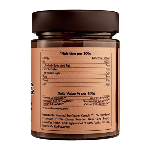 SUNFLY Sunflower Seed Butter, Cocoa Spread thumbnail 3