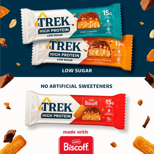 TREK High Protein Biscoff Protein Bar thumbnail 4