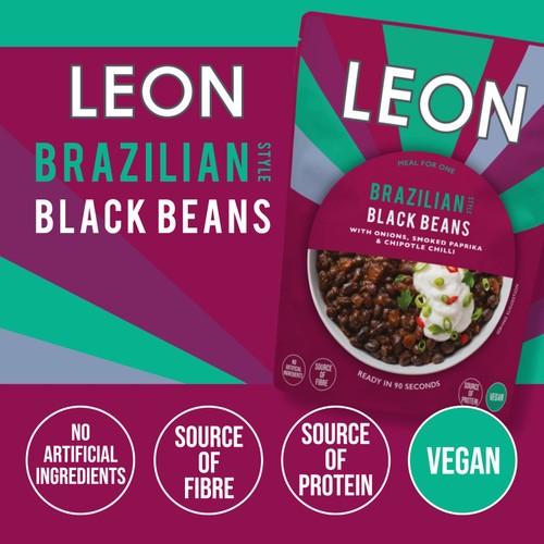 LEON Brazilian Style Black Beans thumbnail 2