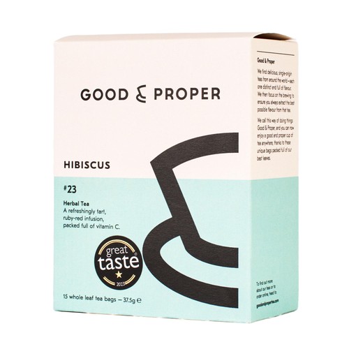 Good & Proper Tea - Hibiscus Teabags x15 thumbnail 2