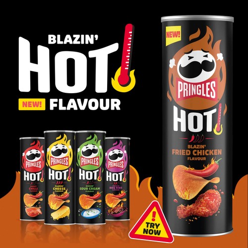 Pringles HOT Blazin' Fried Chicken thumbnail 3