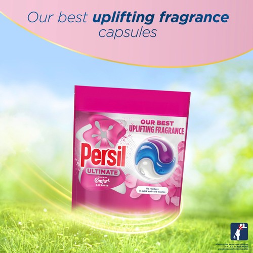Persil Ultimate Touch of Comfort Laundry Washing Capsules 54 Washes thumbnail 2