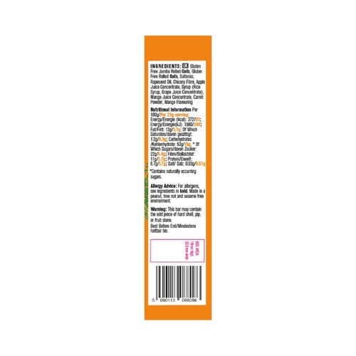 Creative Nature Mango & Carrot Kids snack bar Multipack thumbnail 4