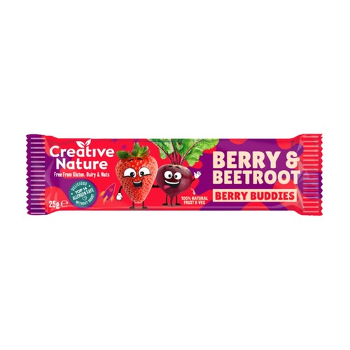 Creative Nature Berry & Beetroot Kids snack bar Multipack thumbnail 3
