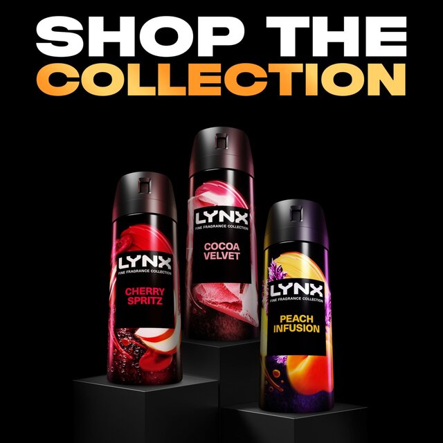 Lynx Fine Fragrance Collection Premium Deodorant Bodyspray Cocoa Velvet thumbnail 5