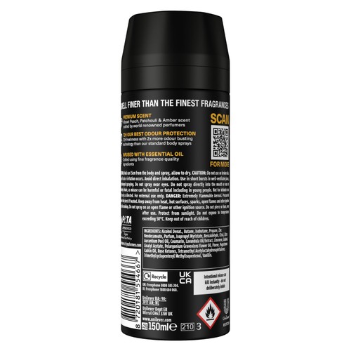Lynx Fine Fragrance Collection Premium Deodorant Bodyspray Peach Infusion thumbnail 6