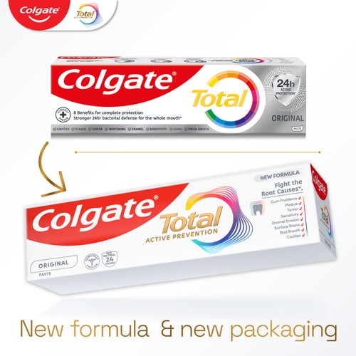Colgate Total Active Prevention Original Toothpaste Pump thumbnail 6