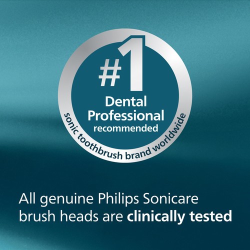 Philips Sonicare C3 Premium Plaque Defence Brush Head, White, 2+1 Pack thumbnail 6