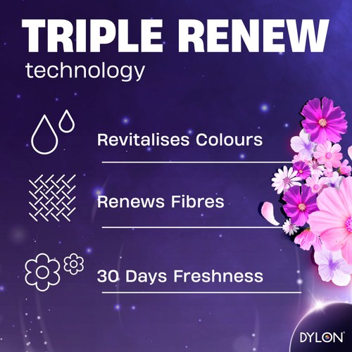 Dylon Renew Blossom Colour Laundry Detergent 30W thumbnail 3