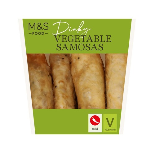 M&S Dinky Vegetable Samosas
