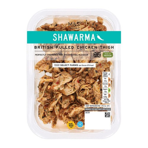 M&S Pulled Shawarma Chicken Thigh thumbnail 3