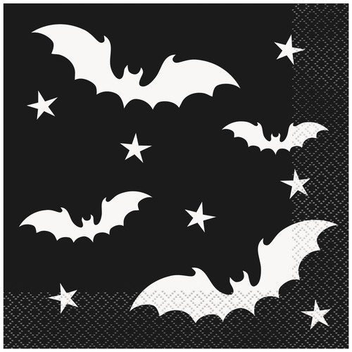 Halloween Bats Paper Napkins