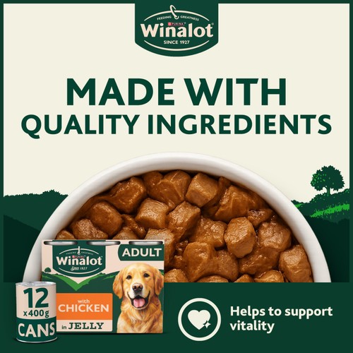 Winalot Classics Mixed in Jelly Chicken Wet Dog Food thumbnail 2