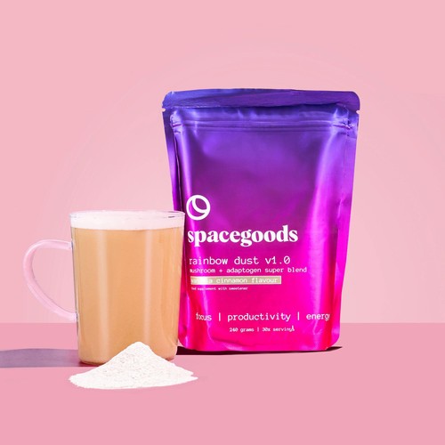 Spacegoods Focus Mushroom Coffee - Vanilla Cinnamon Flavour thumbnail 4