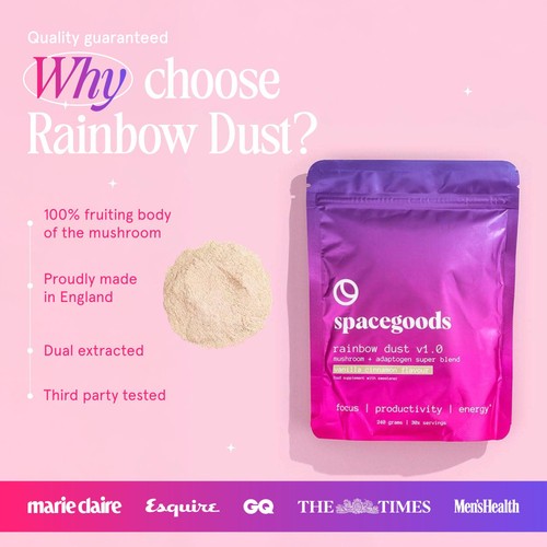 Spacegoods Focus Mushroom Coffee - Vanilla Cinnamon Flavour thumbnail 8