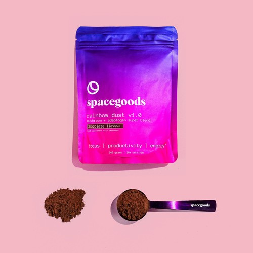 Spacegoods Focus Mushroom Coffee - Chocolate Flavour thumbnail 2