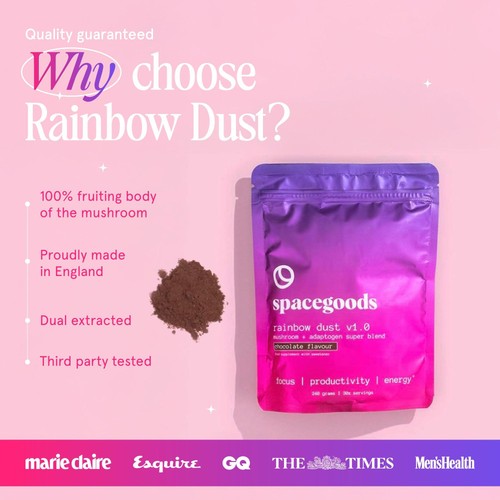 Spacegoods Focus Mushroom Coffee - Chocolate Flavour thumbnail 7