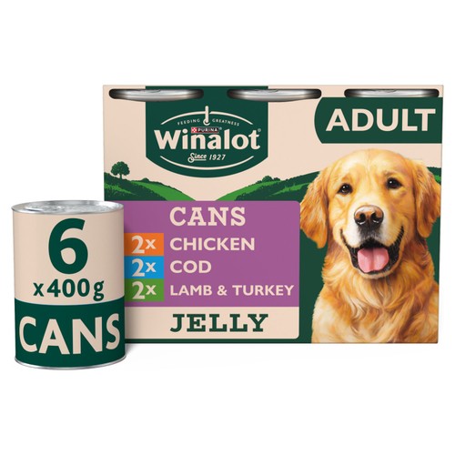 Winalot Classics Mixed in Jelly Wet Dog Food Can thumbnail 9