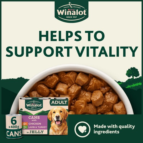 Winalot Classics Mixed Meat in Jelly Wet Dog Food Can thumbnail 2