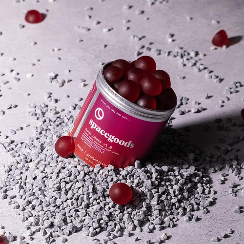 Spacegoods Focus Lions Mane Mushroom Moon Gummies thumbnail 4